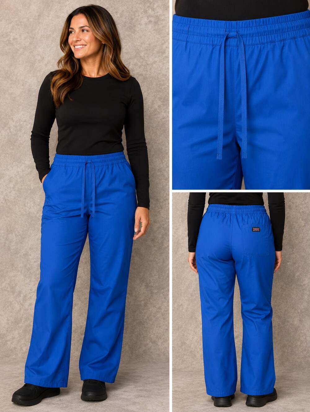 Cherokee Workwear Originals Unisex Drawstring Scrub Pants - Style 4101T